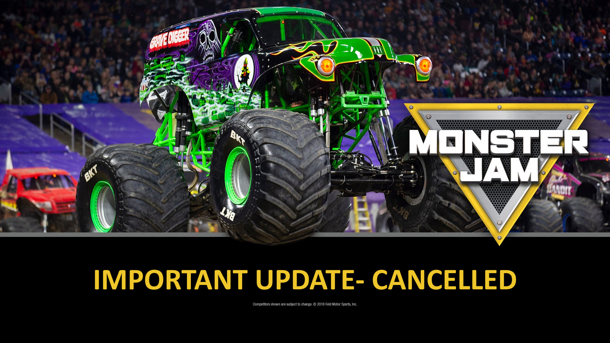 MONSTER JAM CANCELLED Lincoln Financial Field