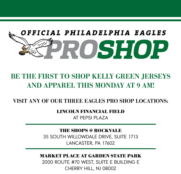 philadelphia eagles pro shop at lincoln financial field